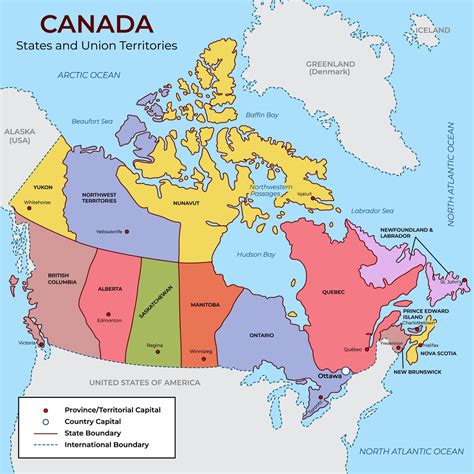 Canada Map .